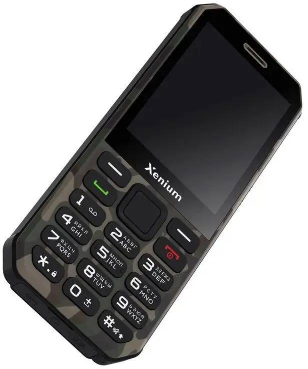 картинка Телефон мобильный Xenium X300 2.8'', Green от магазина КомпьютерЦентр
