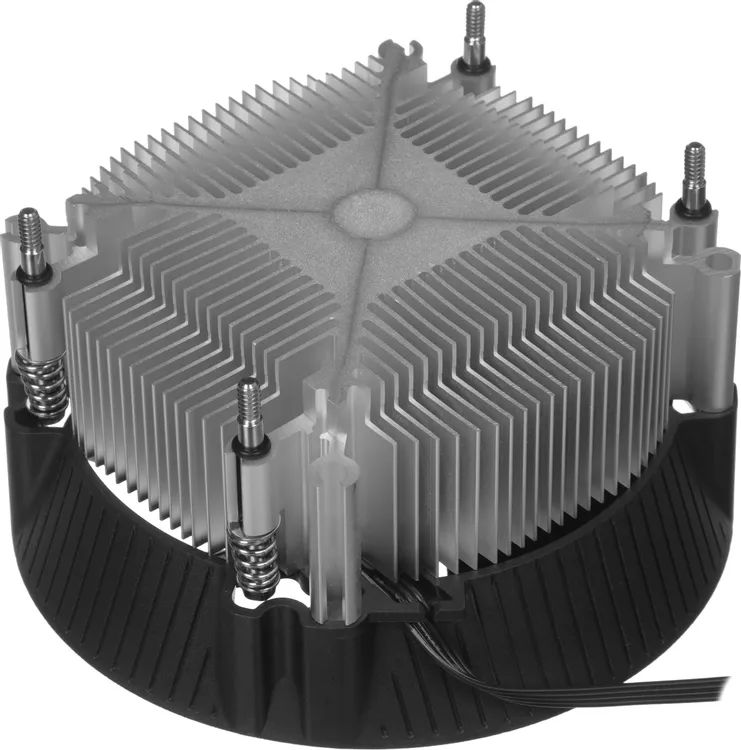 картинка Вентилятор ID-Cooling DK-07A 125W Soc-AM5/ AM4 серебристый/ черный 4-pin 14-26dB Al от магазина КомпьютерЦентр