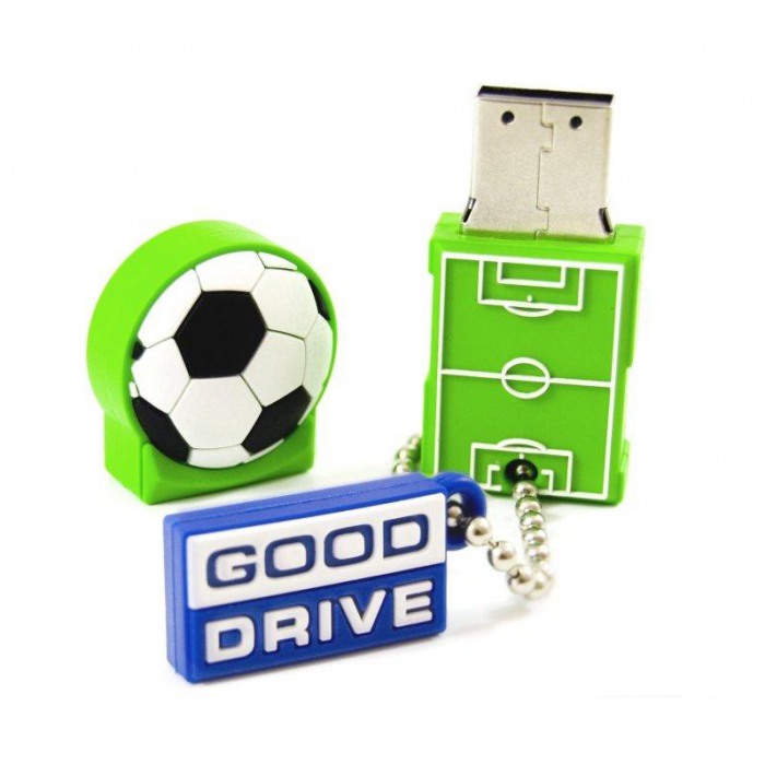 картинка Флешка USB Goodram 8Gb Football (PD8GH2GRFBR9) от магазина КомпьютерЦентр