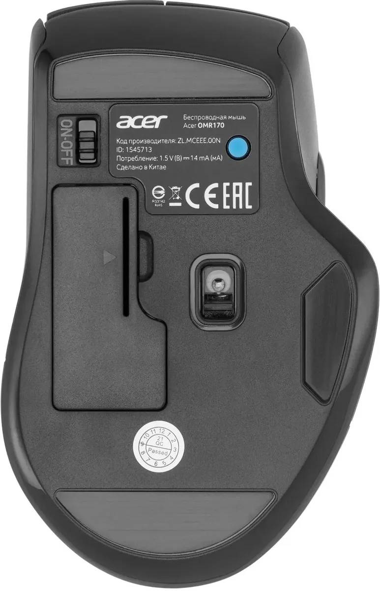 картинка Мышка Acer OMR170 (ZL.MCEEE.00N) от магазина КомпьютерЦентр