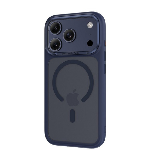 картинка Чехол силиконовый Benks Mist Protective Case (MagSafe) для iPhone 17 Pro 6.3'', цвет синий (Blue) (C.K.FF.AP.BE.A069) от магазина КомпьютерЦентр
