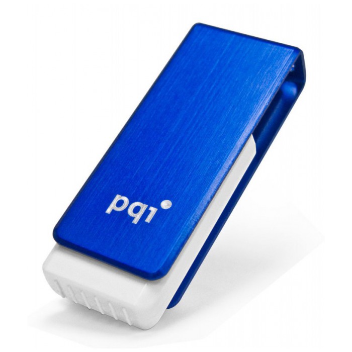 картинка Флешка USB PQI 16Gb Pen Drive U262 White/ Blue (6262-016GR2006) от магазина КомпьютерЦентр
