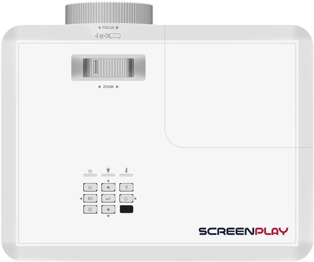 картинка Проектор ScreenPlay INFOCUS SP226 DLP, WXGA, 4000 lm, 30 000:1, 1.541.72:1, 2xHDMI 1.4, VGA in/ out, S-Video, 3.5mm in/ out, USB-A, RS-232, 10W, 27дБ, 2,9 кг, БЕЛЫЙ от магазина КомпьютерЦентр