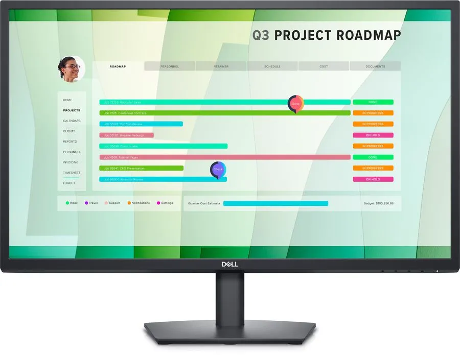 картинка Монитор 27'' Dell E2723HN Black (2723-6822) от магазина КомпьютерЦентр