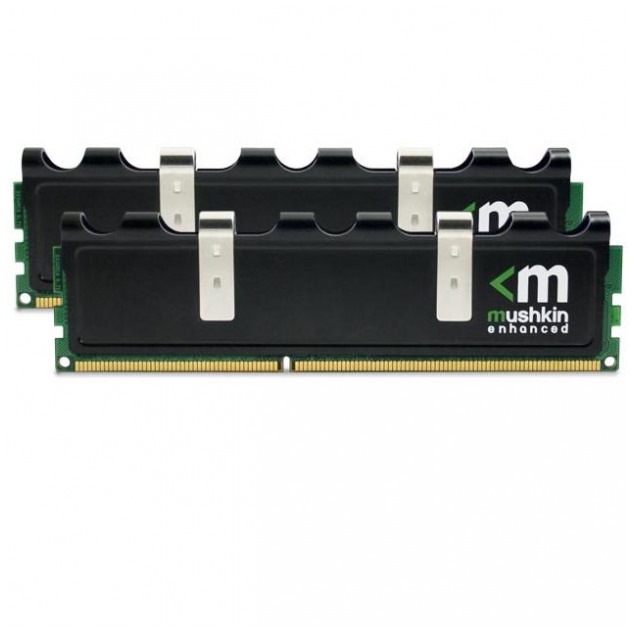 картинка Набор модулей памяти Mushkin DIMM DDR3 8Gb (2 x 4Gb) PC3-12800 (1600MHz) BlackLine Frostbyte (LV / 996988) от магазина КомпьютерЦентр