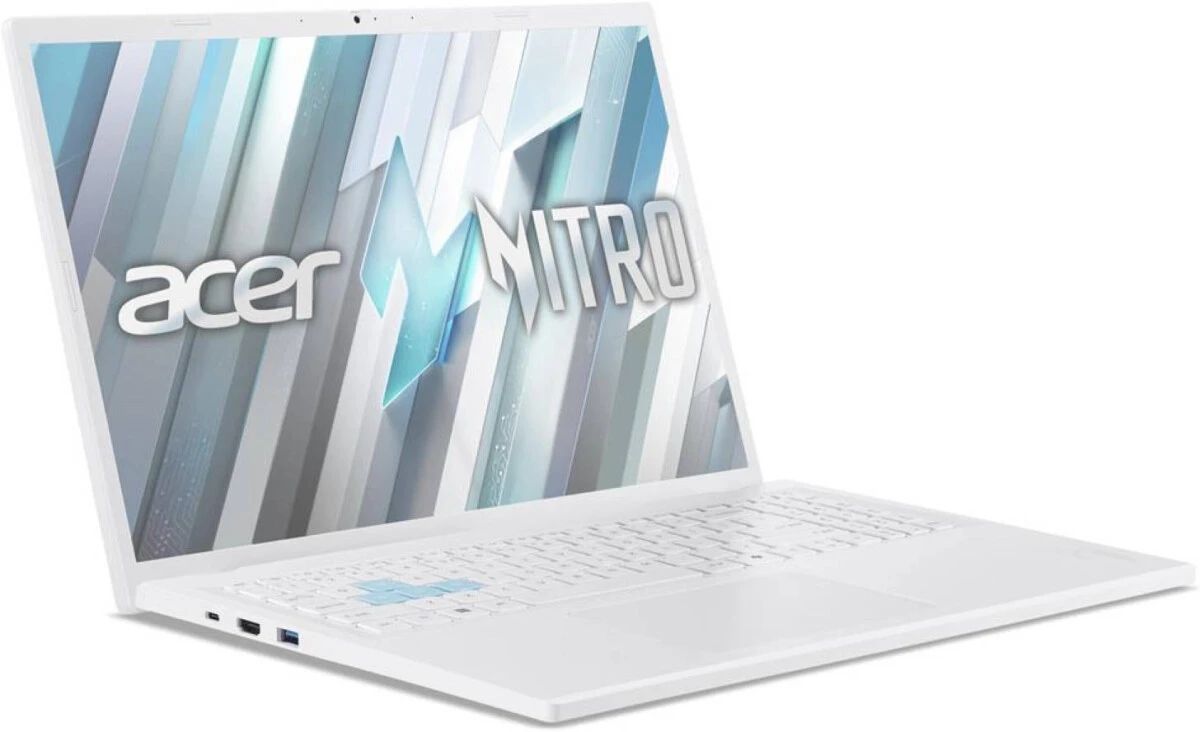 картинка Ноутбук Acer Nitro Lite NL16-71G-568T 16'' IPS (1920x1200) 165Hz/  Intel Core i5-13420H (8/ 12)/  16Gb DDR5/  512Gb SSD/  GF RTX4050 6Gb/  57Wh/  белый (NH.D26CD.003) от магазина КомпьютерЦентр