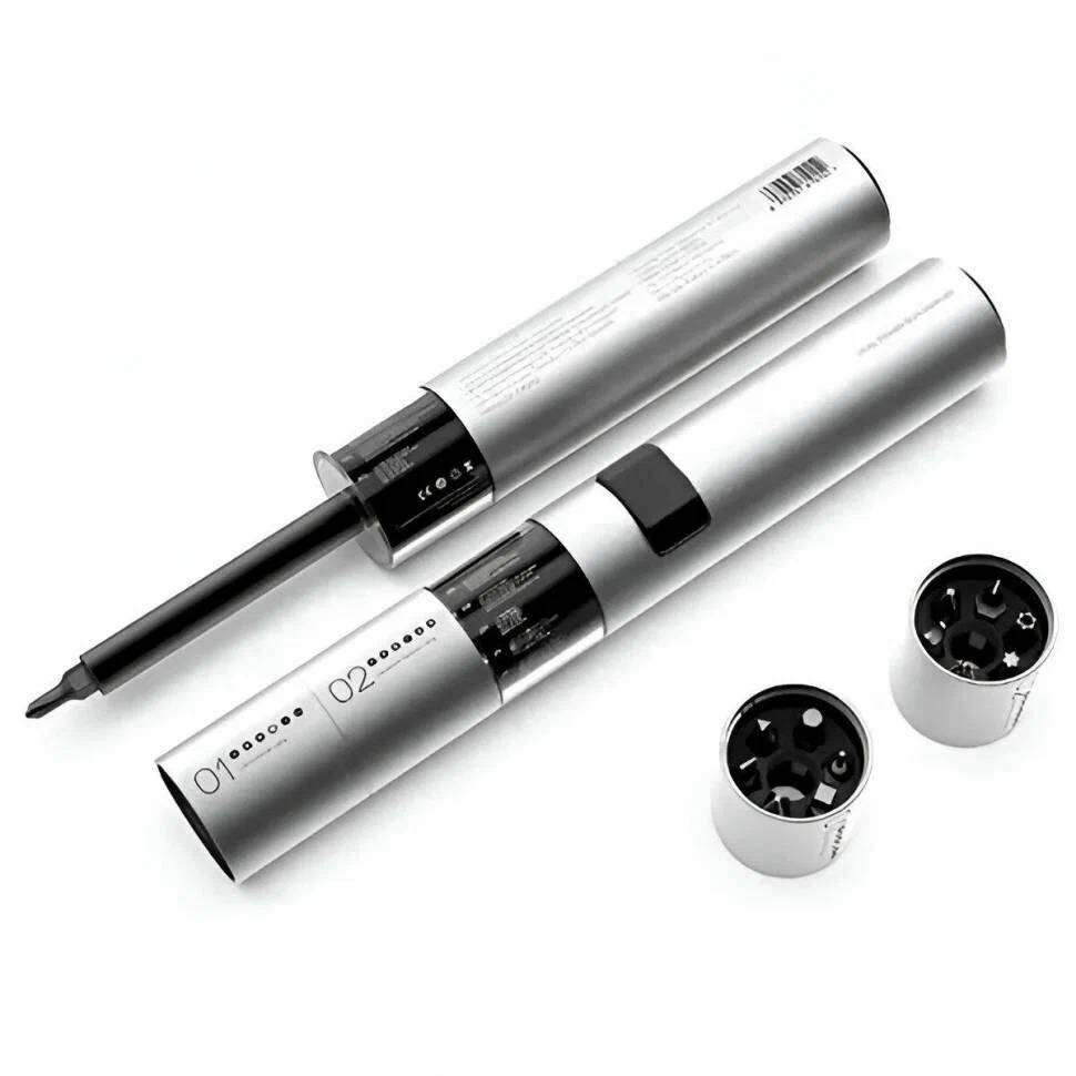 картинка Электрическая отвертка Xiaomi Wowstick SD 36 in 1 Screwdriver Set Silver от магазина КомпьютерЦентр