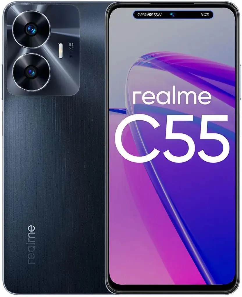 картинка Смартфон Realme C55 Black 6.72'' 8Gb / 256Gb от магазина КомпьютерЦентр