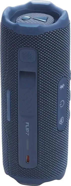 картинка Акустика JBL Flip 7 Bluetooth Speaker 35W Blue (JBLFLIP7BLU) от магазина КомпьютерЦентр