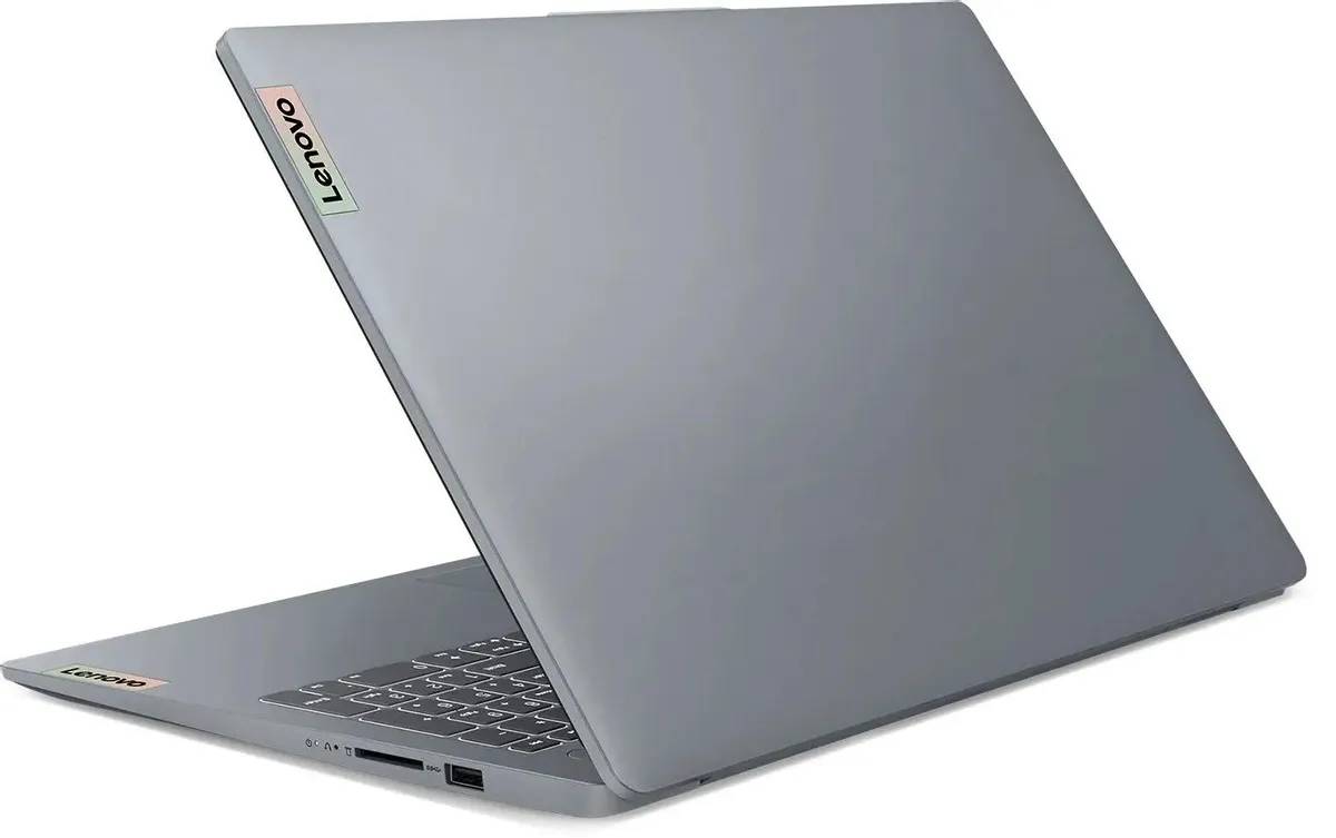 картинка Ноутбук Lenovo IdeaPad Slim 3 15IAH8 15,6'' IPS / 16Gb / 256Gb, серый (83ER00A8RK) от магазина КомпьютерЦентр