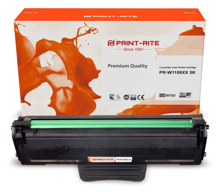картинка Картридж лазерный Print-Rite TFHAUUBPU1J PR-W1106XX W1106XX для HP черный от магазина КомпьютерЦентр