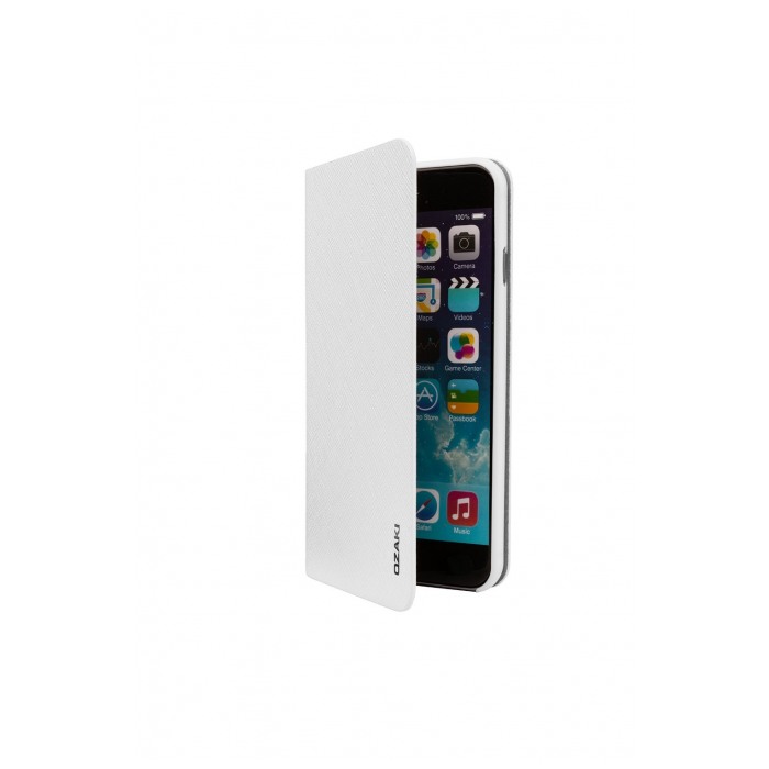 картинка Чехол Ozaki O!Coat 0.3 + Folio for iPhone 6 White (OC558WH) от магазина КомпьютерЦентр