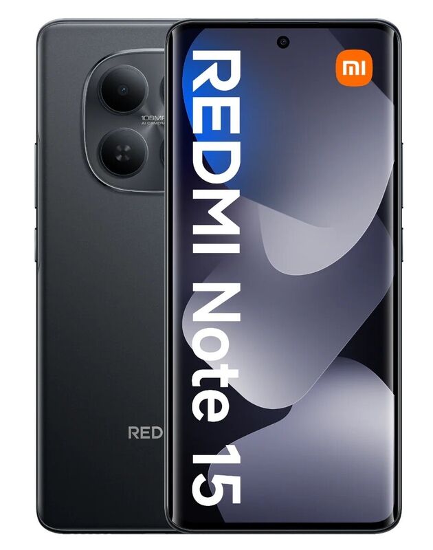 картинка Смартфон Xiaomi Redmi Note 15 Black 6.77'' / 8Gb / 256Gb от магазина КомпьютерЦентр