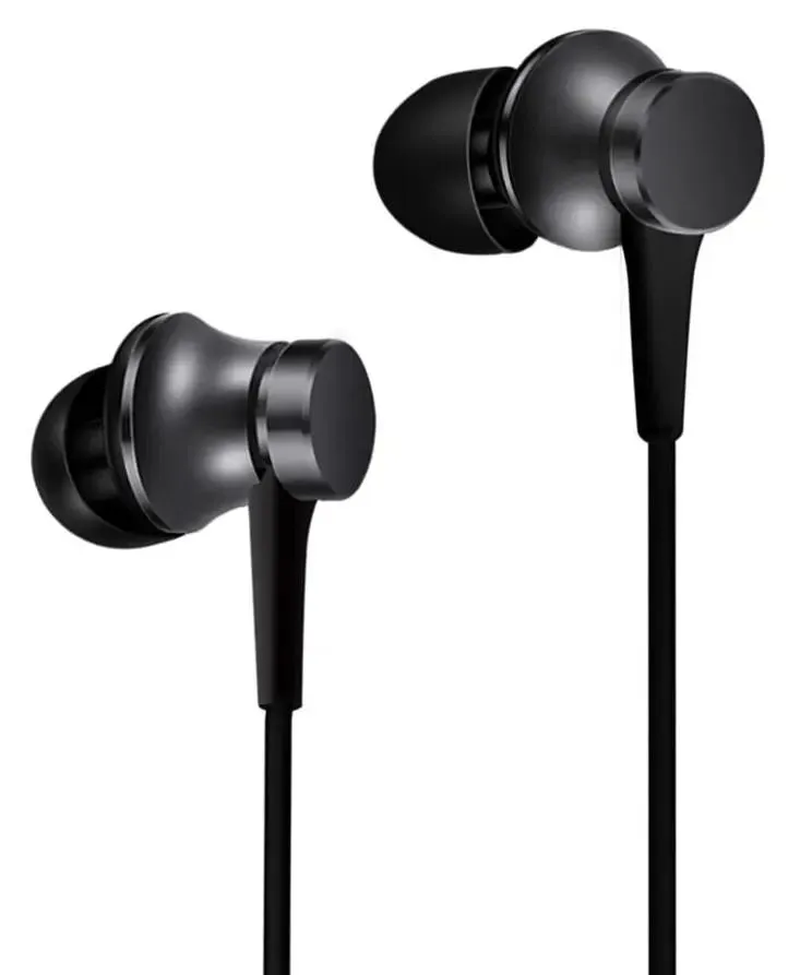 картинка Гарнитура Xiaomi Mi In-Ear Headphones Basic Fresh bloom Matte Gray (HSEJ03JY) (ZBW4354TY) от магазина КомпьютерЦентр