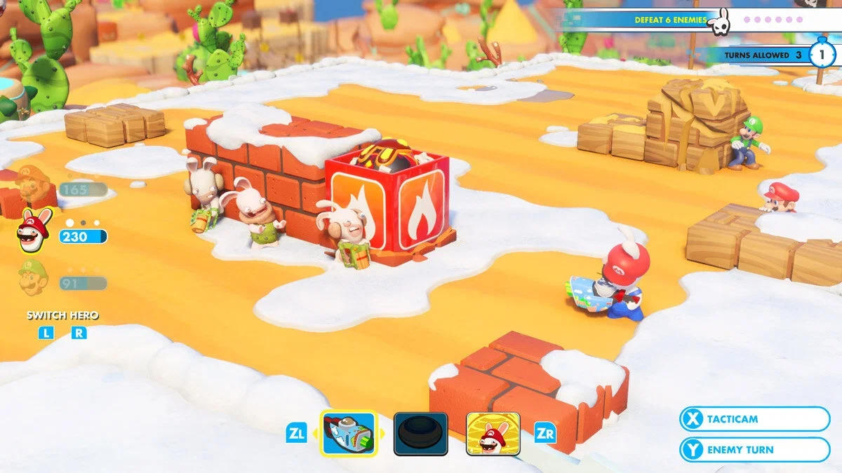 картинка Игра Mario + Rabbids. Битва За Королевство (Nintendo Switch) от магазина КомпьютерЦентр