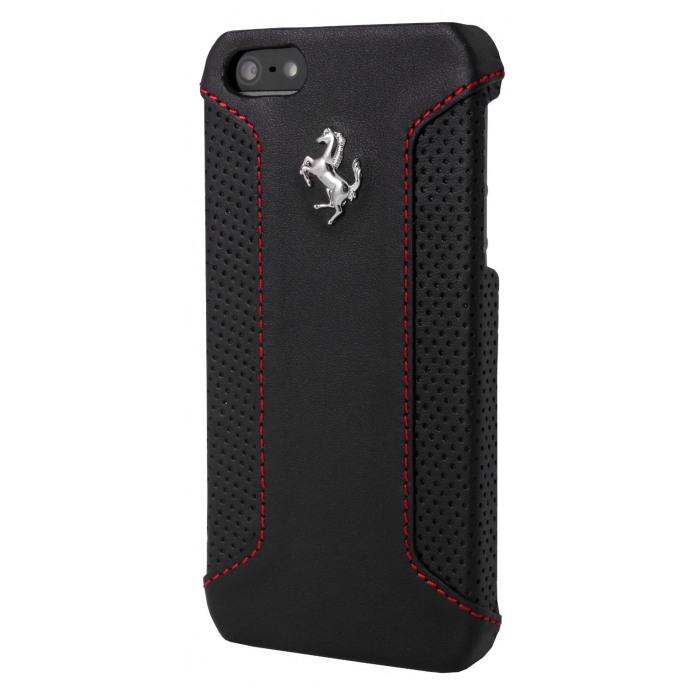 картинка Чехол CG Mobile Ferrari F12 Collection Leather Hand Case Black for iPhone 5/ 5S (FEF12HCP5BL) от магазина КомпьютерЦентр