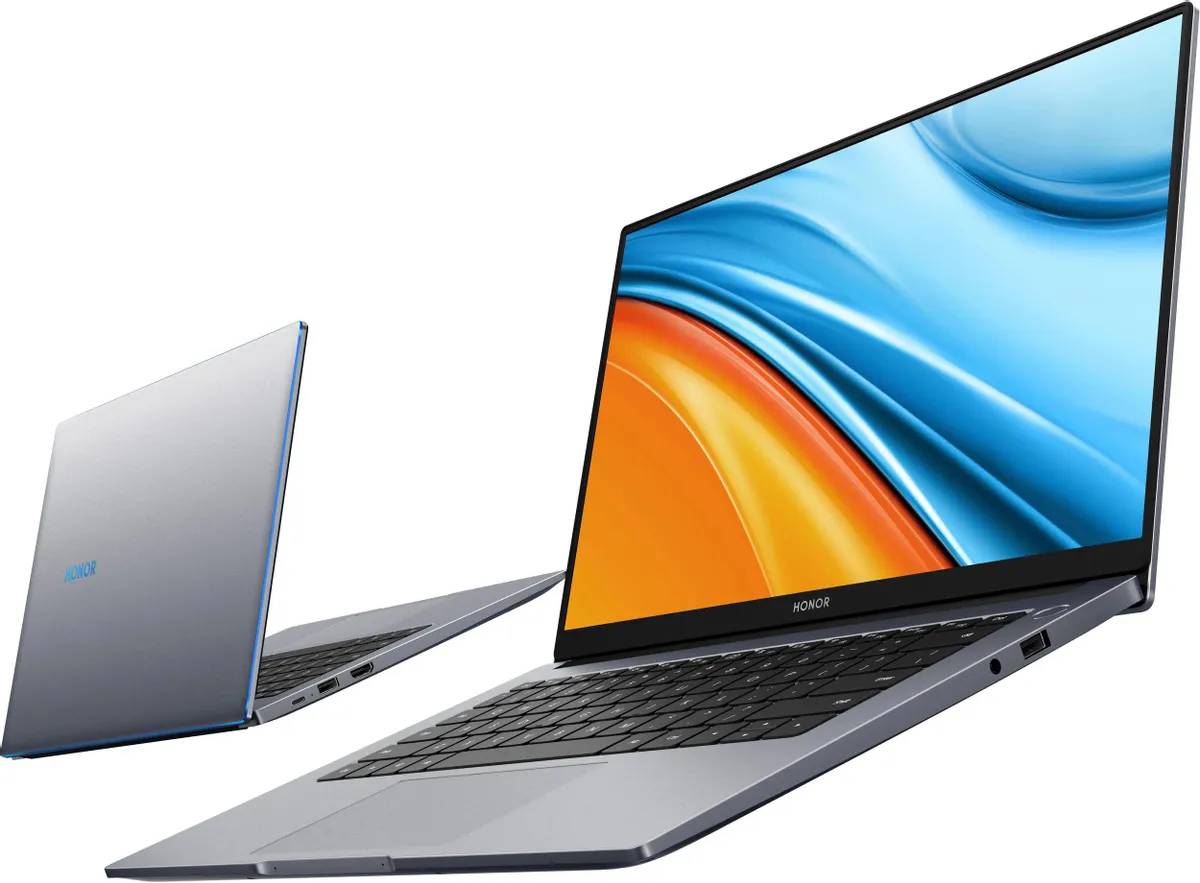 картинка Ноутбук Honor MagicBook 14 NMH-WDQ9HN [5301afvh] 14'', IPS, AMD Ryzen 5 5500U 2.1ГГц, 6-ядерный, 8ГБ DDR4, 512ГБ SSD, AMD Radeon, Free DOS, серый от магазина КомпьютерЦентр