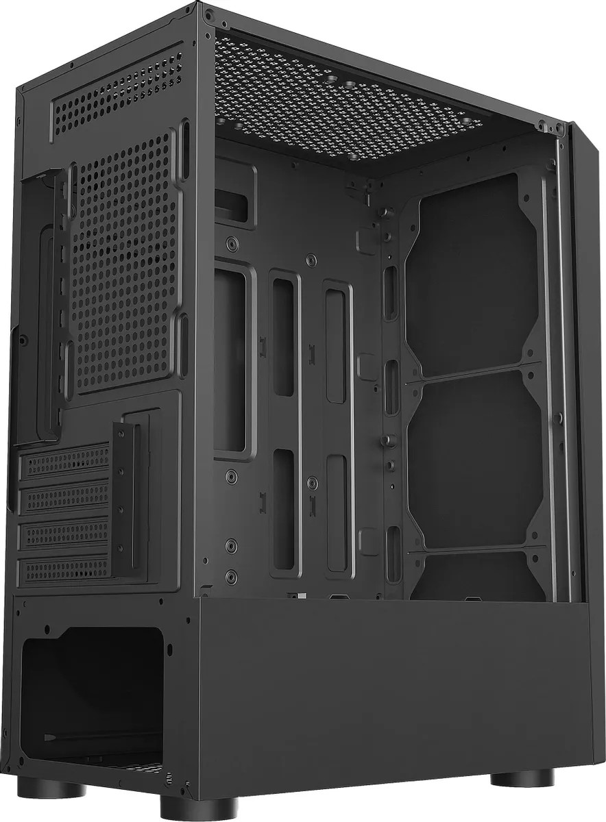 картинка Корпус Bloody BD-CC102F черный без БП mATX (BD-CC102F-BK) от магазина КомпьютерЦентр