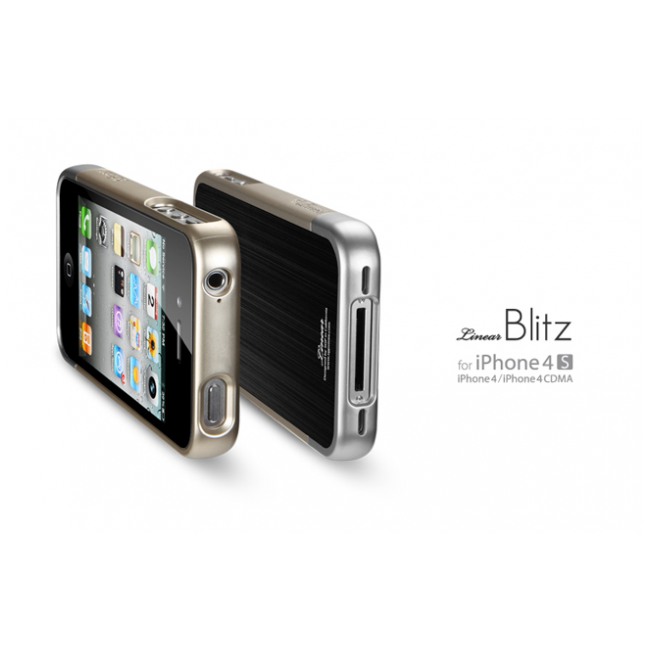 картинка Чехол SGP Case Linear ''Blitz'' Series Black for iPhone 4/ 4S (SGP08337) от магазина КомпьютерЦентр