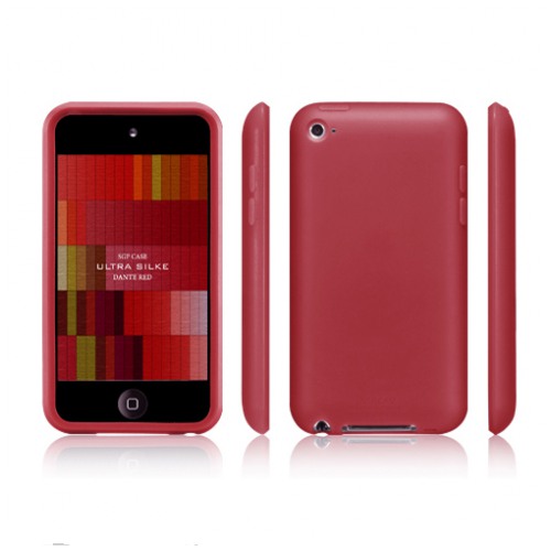 картинка Чехол SGP Ultra Silke Case Dante Red for iPod touch 4G (Steinheil Ultra Crystal Screen) от магазина КомпьютерЦентр