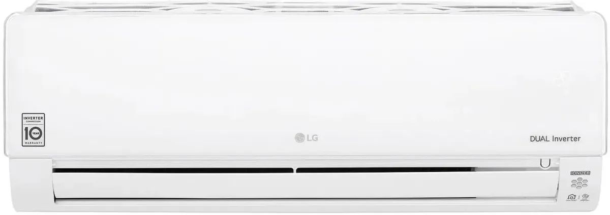 картинка Сплит-система инверторная LG Evo Max DC09RH настенная, до 25м2, 9000 BTU, с голосовым помощником, (комплект из 2-х коробок) от магазина КомпьютерЦентр
