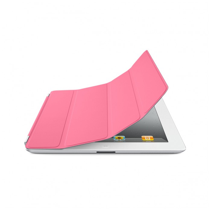 картинка Чехол Apple iPad Smart Cover Polyurethane Pink for iPad 2 (MC941LL/A) от магазина КомпьютерЦентр