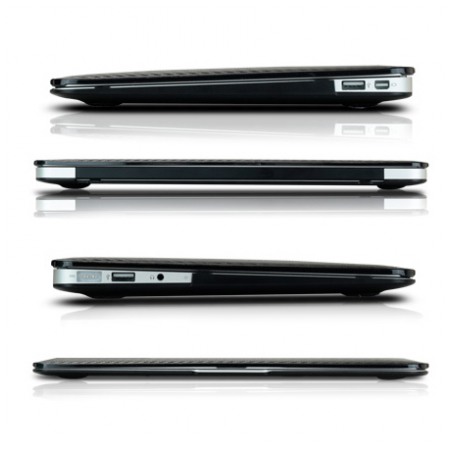 картинка Чехол Tunewear Carbon Look Black for MacBook Air 11\" 2010/11 (MB11-CARBON-01) от магазина КомпьютерЦентр