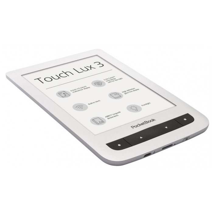 картинка Электронная книга PocketBook 626 Touch Lux3 White (PB626-D-CIS) от магазина КомпьютерЦентр