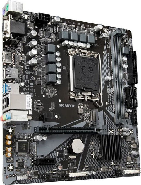 картинка Материнская плата Gigabyte H610M H DDR4 1.3 Soc-1700 Intel H610 от магазина КомпьютерЦентр