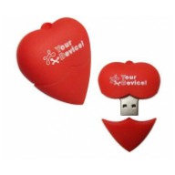 картинка Флешка USB Your Device! 8Gb ''Сердце'' (PUMD1036) от магазина КомпьютерЦентр