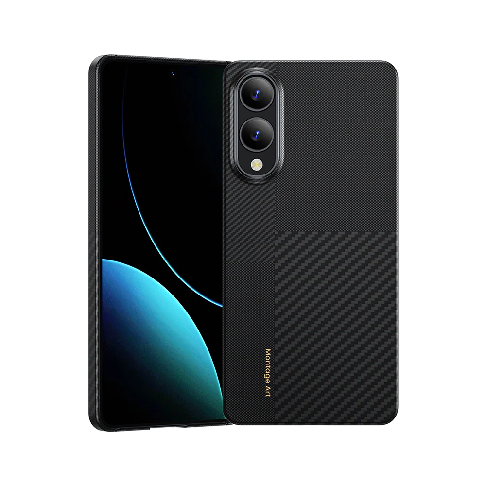 картинка Чехол Benks Montage ArmorAir Case built with Kevlar для Samsung Galaxy S25 EDGE, цвет черный (600D+1500D) от магазина КомпьютерЦентр