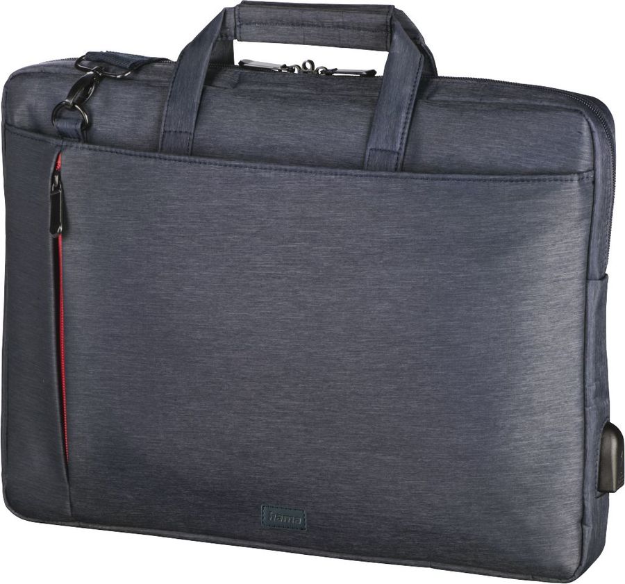 картинка Сумка для ноутбука Hama Manchester 17.3'' Blue (00216582) от магазина КомпьютерЦентр