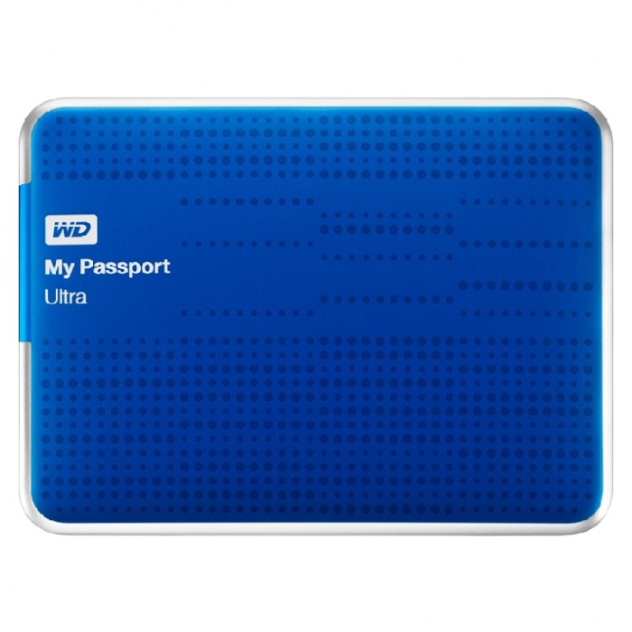 картинка Жесткий диск внешний Western Digital 500Gb 2.5'' My Passport Ultra USB 3.0 Blue (WDBPGC5000ABL-EESN) от магазина КомпьютерЦентр