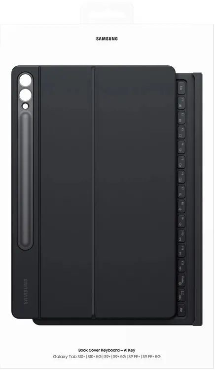 картинка Чехол-клавиатура Samsung Book Cover Keyboard Slim для Samsung Galaxy Tab S9+/  S9 FE+/  S10+ черный от магазина КомпьютерЦентр