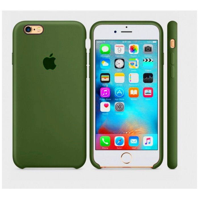 картинка Чехол Apple Silicone Case for iPhone 6/ 6S Virid от магазина КомпьютерЦентр