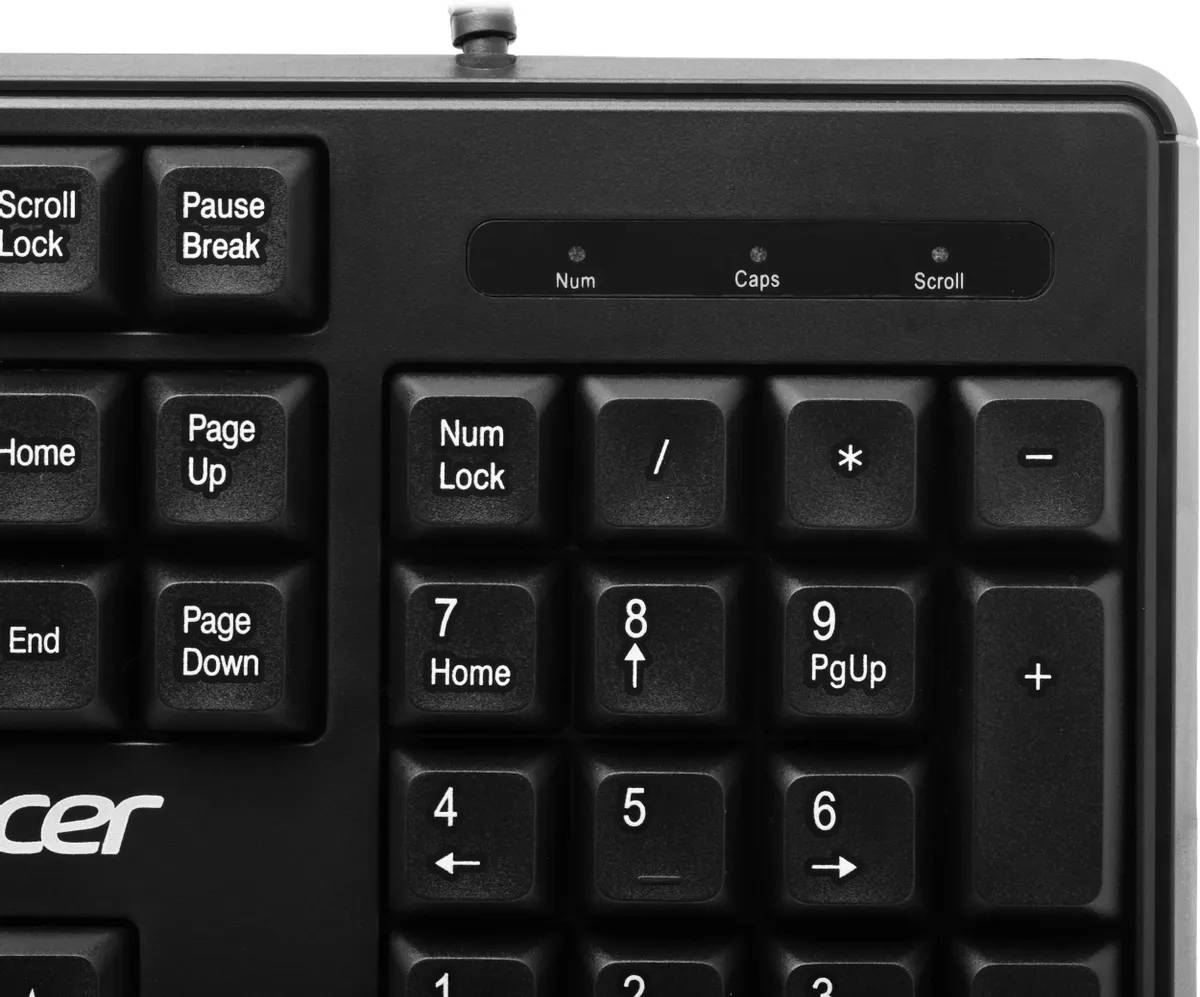 картинка Клавиатура Acer OKW301черный USB (ZL.KBDCC.01A) от магазина КомпьютерЦентр