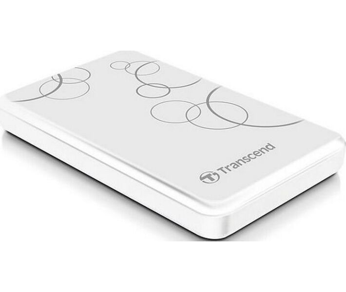 картинка HDD внешний 2Tb Transcend 2.5''; StoreJet A Series, USB3.0 White (TS2TSJ25A3W) от магазина КомпьютерЦентр
