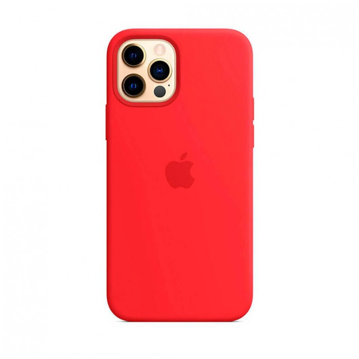 картинка Чехол Silicone Case MagSafe for iPhone 12 Pro Max Red (Копия) от магазина КомпьютерЦентр