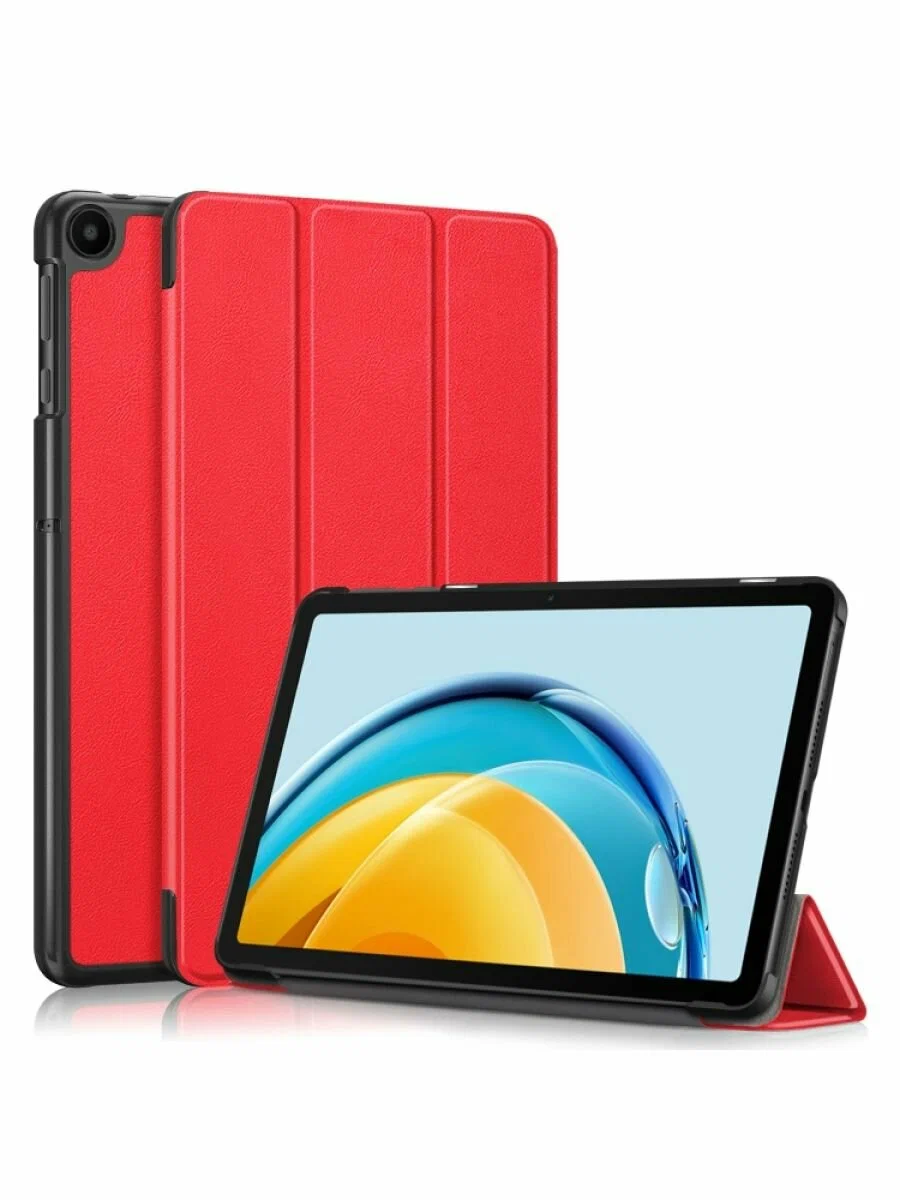 картинка Чехол-книжка с подставкой Trifold для Huawei MatePad SE 10.4 красный от магазина КомпьютерЦентр