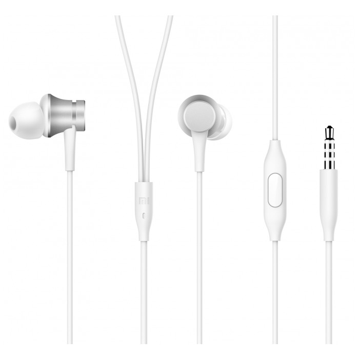 картинка Гарнитура Xiaomi Mi In-Ear Headphones Basic Fresh bloom Matte Silver (ZBW4355TY) от магазина КомпьютерЦентр