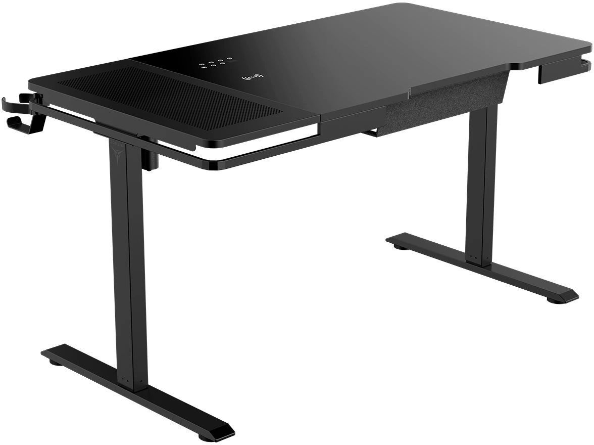 картинка Стол компьютерный ZONE 51 e-Artorias черный ЛДСП, 130 см x 118 см x 70 см от магазина КомпьютерЦентр