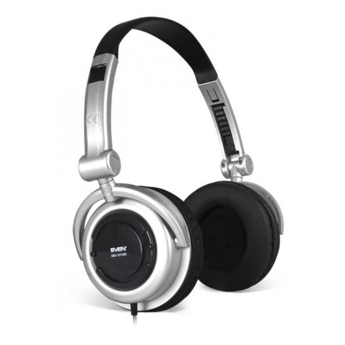 картинка Наушники Sven GD-3100 Leather Black (GD-3100) от магазина КомпьютерЦентр