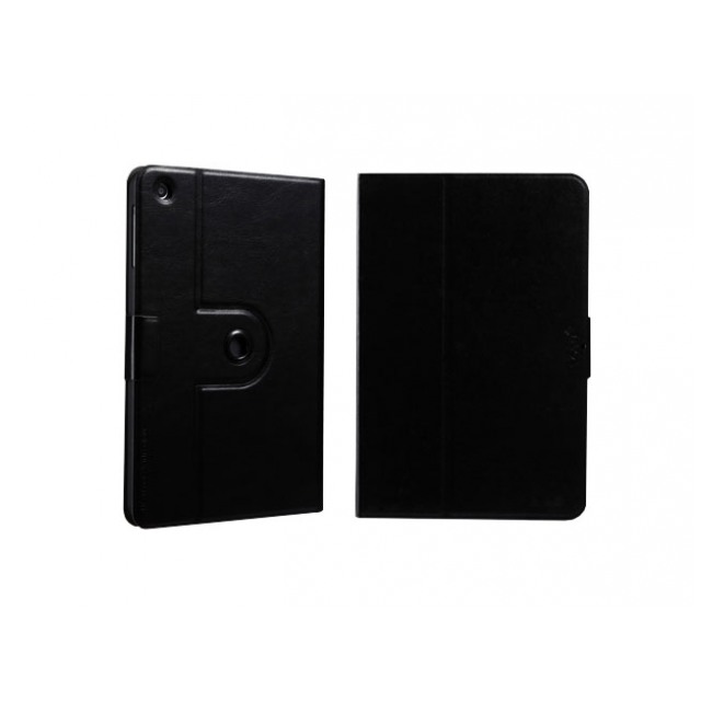 картинка Чехол Totu Rotation 360 Leather Black/ Gray for iPad mini от магазина КомпьютерЦентр