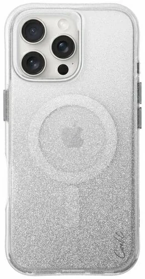 картинка Чехол Uniq COEHL LUMINO (MagSafe) для iPhone 16 Pro MAX 6.9'' Sparkling Silver (IP6.9P(2024)-LUMMSSIL) от магазина КомпьютерЦентр