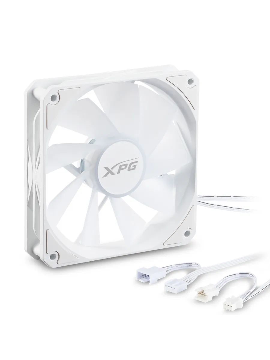картинка Вентилятор AData XPG VENTO 120 ARGb PWM White (VENTO120ARGBPWM-WHCWW) от магазина КомпьютерЦентр