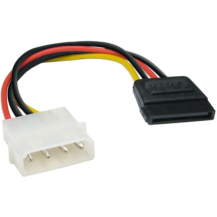 картинка Кабель питания EX138936RUS SATA ExeGate EX-CC-SATA-PS (Molex 4pin/ SATA15pin, 0,15м) от магазина КомпьютерЦентр