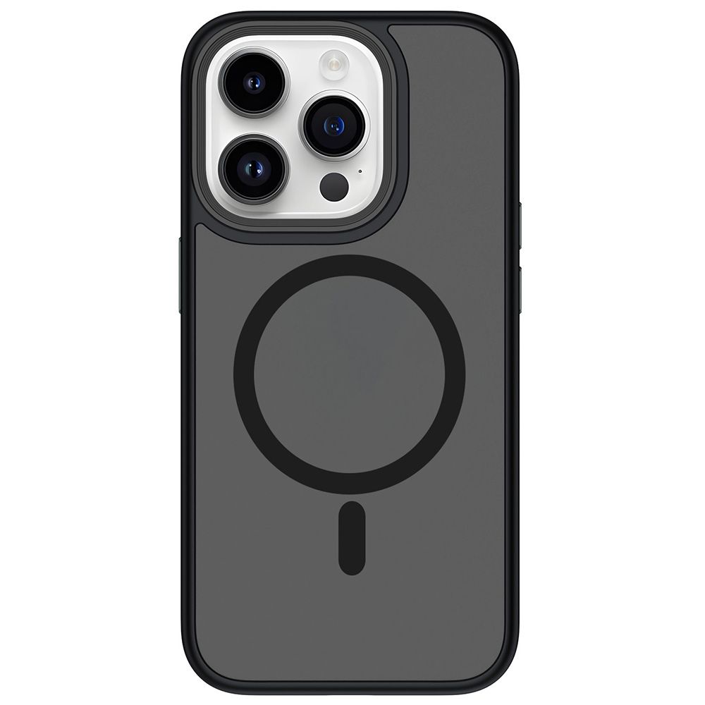 картинка Чехол WIWU MagSafe Protective для iPhone 15 Pro FGG-011 Black от магазина КомпьютерЦентр