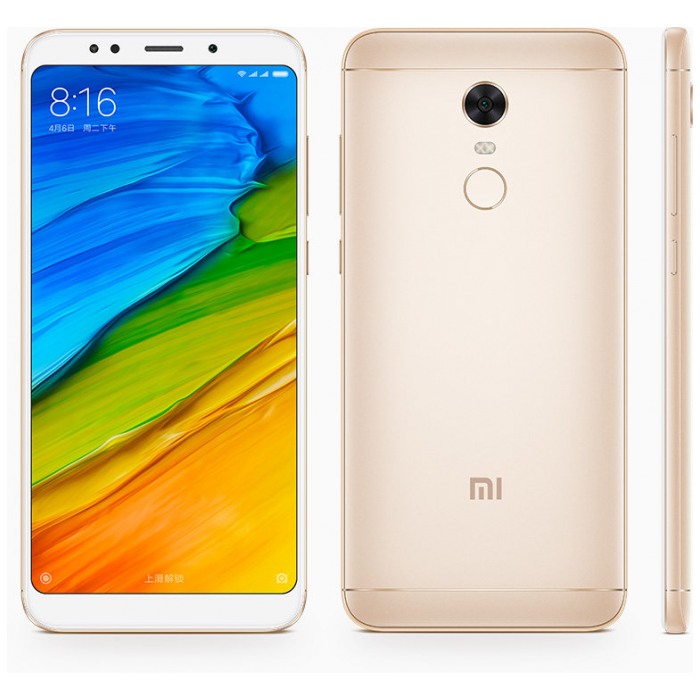 картинка Смартфон Xiaomi Redmi 5 Plus 3Gb 32Gb Gold от магазина КомпьютерЦентр