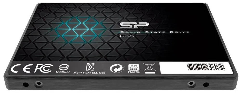 картинка SSD накопитель 480 Гб 2.5'' SiliconPower Slim S55 SATAIII (SP480GBSS3S55S25) от магазина КомпьютерЦентр