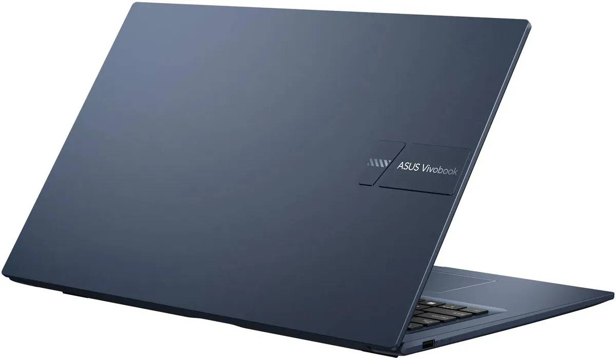 картинка Ноутбук ASUS VivoBook 17 X1704ZA-AU343 17.3'' /  Core i5 1235U/  16Gb/  512Gb SSD/  Intel Iris Xe Graphics/  noOS/  Blue от магазина КомпьютерЦентр